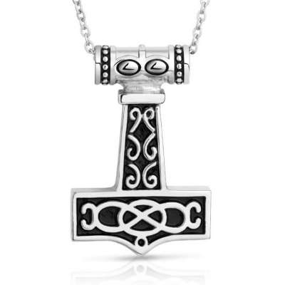 Stainless Steel Charm Pendant Cross Necklace Retro Accessories Jewelry